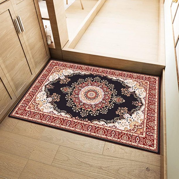Dormitorio de estilo europeo Dormitorio Sala de estar Alfombra/Dormitorio de ama de casa/Estera para puerta de entrada/Sala de estar Dormitorio Mesa de centro,c,140cm*200cm. Afortunado Sencillez