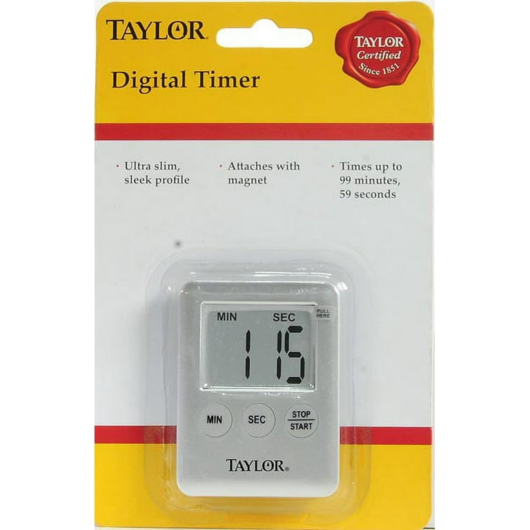 Taylor Digital Plastic Kitchen Timer