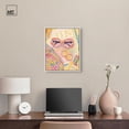thumbnail image 3 of Summer glam Canvas Glam Girl Prints by Art Remedy, White Frame, 16 x 20, 3 of 7