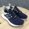 thumbnail image 3 of New Balance Shoes Mens 7.5 Running Sneakers Blue Gray Lace Up Closed Toe Sports, 3 of 6