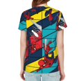 thumbnail image 2 of Spider-Man Women's Crew Neck Short Sleeve T-Shirt, 2 of 7