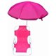 thumbnail image 1 of Kids Beach Folding Chairs With Parasol,outdoor Beach Recliner Garden Sunloungers Multifunctional, 1 of 5