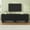 Black, variant on TV Stand for TVs up to 75", Wavy Door Media Console with 4 Adjustable Shelves, Modern TV Cabinet with Cable Management Holes, Solid MDF Entertainment Center for Living Room, White