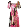 thumbnail image 4 of Vestido sin mangas Steampunk Flamingo vestidos sueltos elegantes para mujer vestidos de verano ropa para mujer vestido de verano 2025, 4 of 5