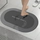 thumbnail image 1 of Alfombra de Baño de Tierra de Diatomeas, Súper Absorbente, de Secado Rápido, con Base de Goma Antideslizante, Lavable, para El Suelo Del Baño, 40 X 60 Cm (16 X 24 Pulgadas), Disponible En Gris, Azul, 1 of 7