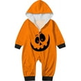 thumbnail image 2 of Halloween Pajamas Long Sleeved Zippered Family Matching Jumpsuit Romper Family Halloween Costumes Family Pajamas Matching Pjs, 2 of 4