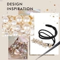 thumbnail image 2 of Lazy Flower Hairpin Meatball Head Dispositivo Para El Cabello Vintage Pearl Flower Hair Headpiece Advancent CE008219-04, 2 of 6