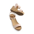 thumbnail image 4 of Sandalia DREAM PAIRS NINI-8 Nude Plataforma Cuña Talla 6, 4 of 7