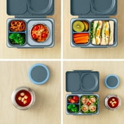 OmieBox UP is an Insulated Bento Lunch Box with a 12oz Thermos - Graphite by OmieLife