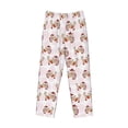 thumbnail image 4 of Goofa Dachshund Dog Puppy Printed Soft Pajama Pants for Men, Wide Leg Comfy Casual Lounge Yoga Pants-XX-Large, 4 of 9