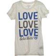thumbnail image 1 of Camiseta Ecko Unltd Love Glitter Mujer Blanca Pequeña Camiseta gráfica, 1 of 1