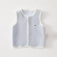 thumbnail image 1 of RXIRUCGD Fashionable Children's Plush Camisole Jacket For Wearing Baby Cardigans Outside( Blue, Size:1 Years ), 1 of 3
