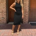 thumbnail image 2 of Bodycon Mini Dresses for Women - Stretch Slim Fit Short Dress with Soft Fabric and Curve Design, Sexy Casual Summer Dresses for Women 2026 Party Club Date Night Outfit, 2 of 8