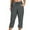 #Dark Gray, variant on DPTALR Women's Comfortable Casual Work Pants with Pocket,Drawstring,Gray,Size S