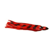 Marlin Lure Skirts (Red and Black)