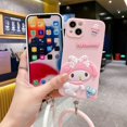 thumbnail image 3 of Compatible For Xiaomi Redmi Note 12 Pro+ 11 Pro 12S 11S 10S 10 5G 9S 10 9 8 7 Pro Redmi 12C 10C A2 A1 9A 9C 9T 10 9 8 Rosa Estéreo Melodía + Pulsera Silicona Funda Para Teléfono, 3 of 4