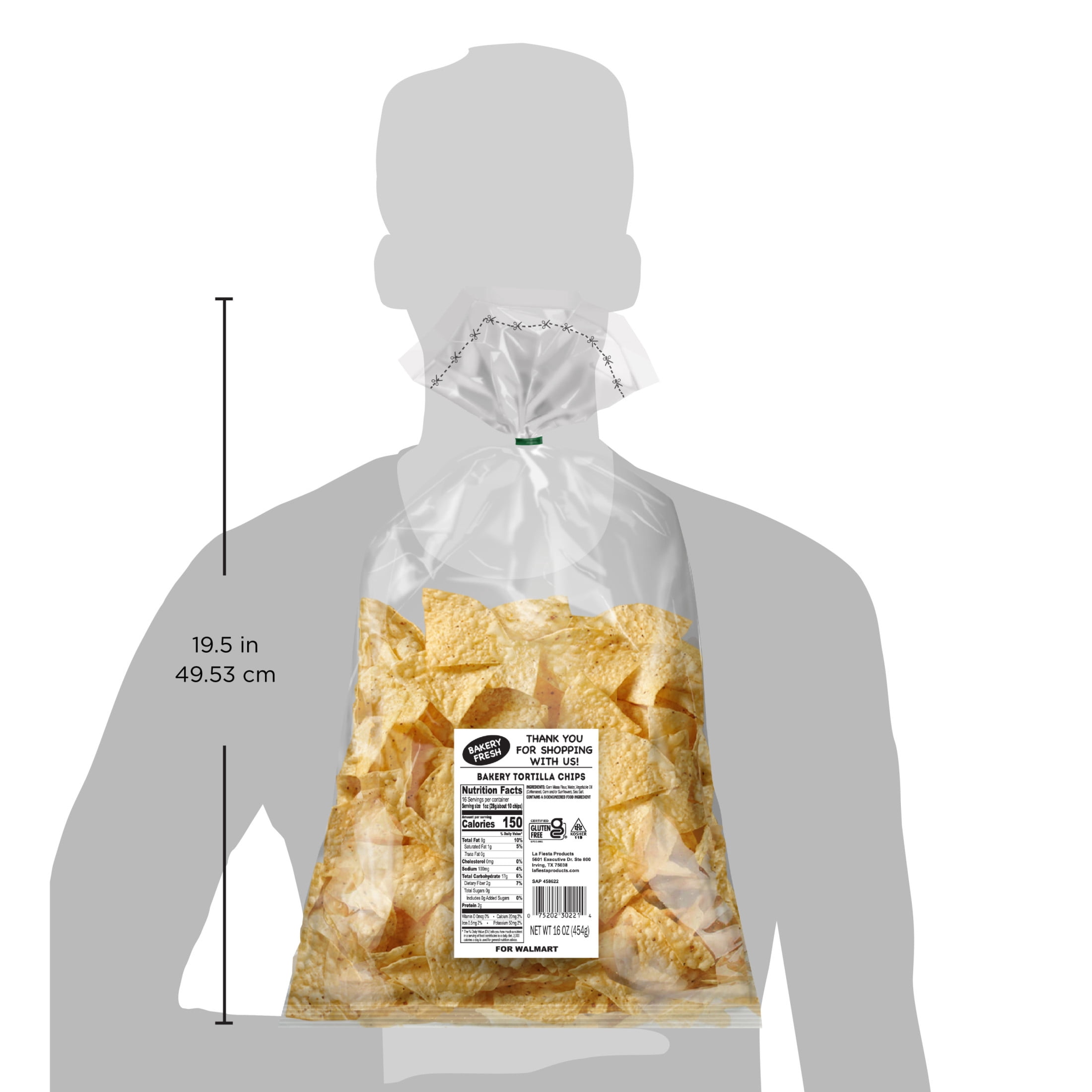 La Fiesta Deli Thin Deli Chips, 16 oz