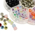 thumbnail image 4 of 480pcs Colorful Acrylic Letters Numbers Beads For Jewelry Making Kids Craft, 4 of 6