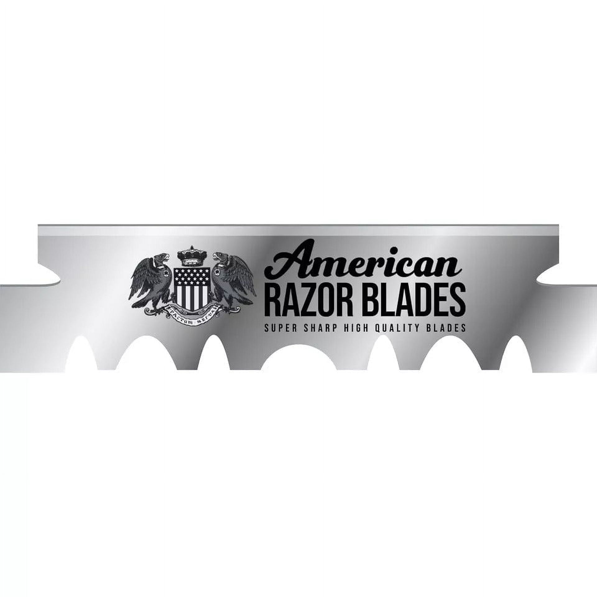 The Shave Factory American Razor Blades - Single Edge Razor Blades - Pack of 10