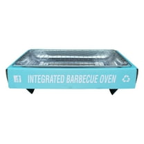 Hxlamzoo Disposable BBQ Grill for Indoor/Outdoor Cooking with Compact Design