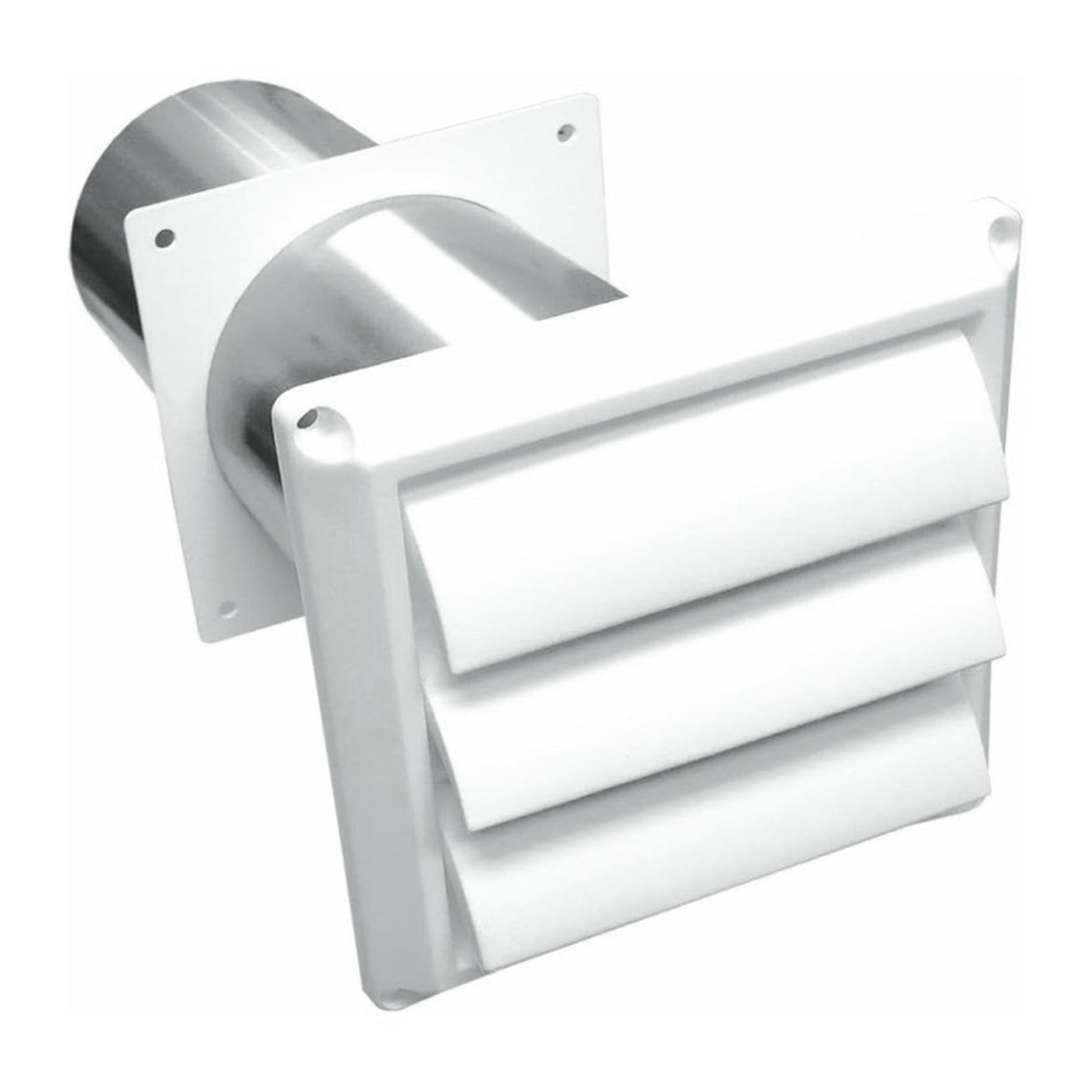 4Inch Dryer Vent Hose Connectors Wall Ducting Extracts Valves Duct Grills Cover Dryers Vent Wall Plate With Hoses