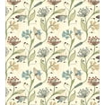 thumbnail image 3 of Ambesonne Botanical Duvet Cover Sets, Pastel Tones Flourishing, 2-Twin, Eggshell Multicolor, 3 of 4