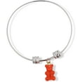 thumbnail image 4 of Emerald Park Jewelry Gummy Bear Fancy Charm Bangle, 4 of 8