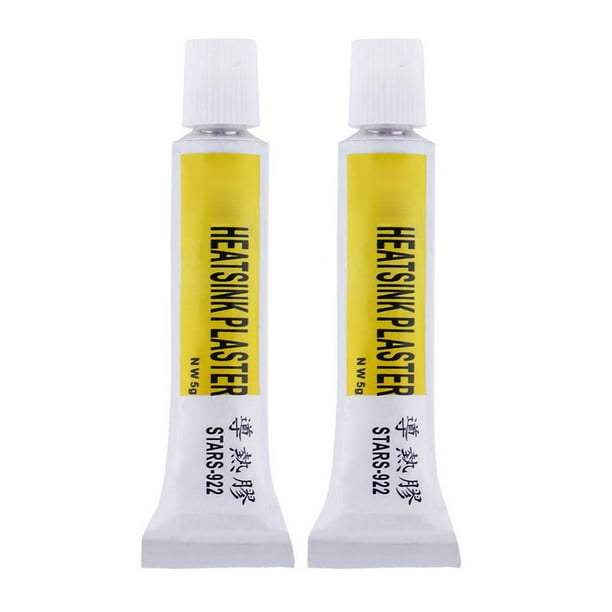 Disipador de calor Yeso STARS-922 Adhesivo de silicona térmica Pasta de enfriamiento 2pcs