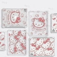 thumbnail image 5 of Funda de silicona Hello Kitty a prueba de golpes para Apple iPad Pro 11 12,9 2018 2021, Funda trasera transparente Flexible con dibujos animados, 5 of 5