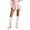 White, variant on Bibifish Womens Lace Sheer Knee High Socks Mesh Pattern Mid Crew Socks Lightweight Elegant Knee High Socks