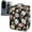 Vintage Floral Black, variant on ZIATUBLES Moon Cat Ice Cream Machine Dust Cover, Stain Resistant Polyester Kitchen Countertop Appliance Decor Cover Compatible with Ninja NC501/NC301/NC299amz Model, 15.35" x 9.84" x 18.11"
