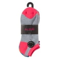 thumbnail image 2 of Just Me 6 Pair Women's Highlight Tips Half Cushioned Low Cut Socks - Mens - Male, 2 of 3