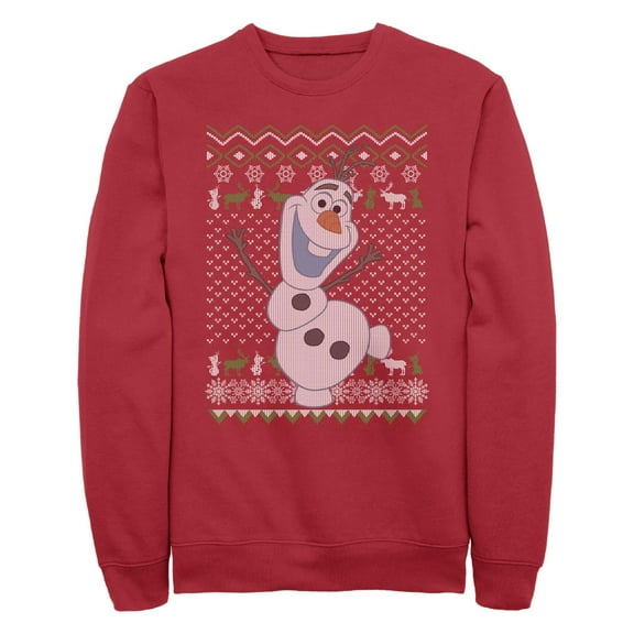 Men's Frozen Olaf Ugly Sweater Sweatshirt