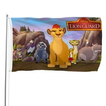 Lion Guard-themed Printed Flag Perfect gift for fans, friends, and family members, and suitable for indoor and outdoor activities, party decorations.16"x24" (40cm×60cm)