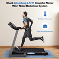 thumbnail image 2 of GASKY Treadmill Auto Incline with 12 Level 15 Preset Training Programs Folding Treadmill 2.5 HP Powerful Motor Exercise Equipment for Running Jogging Walking 220lbs, 2 of 11