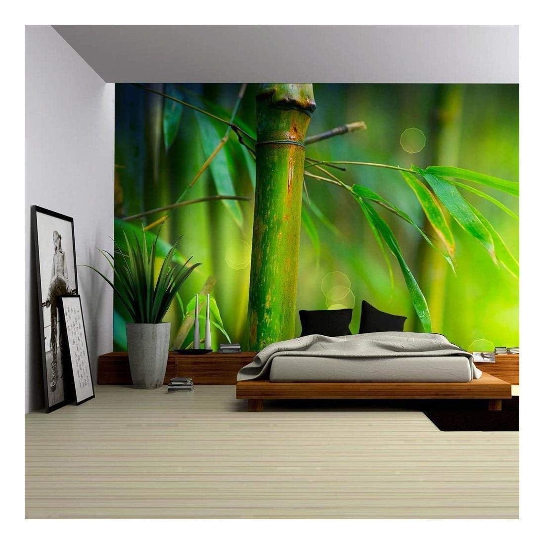 Wall26 Bamboo Removable Wall Mural Selfadhesive Large Wallpaper