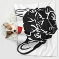 thumbnail image 6 of Naloa Red Heart And Puppy Of Bulldog Dog Blanket, 3 Sizes Cat Blanket for Indoor Cats Large Medium Small Dog Gifts-Medium, 6 of 8