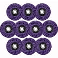 thumbnail image 2 of 10 Pack Strip Discs Rust Remover Wheel Stripping Wheel for Angle Grinder Paint Stripping Disc Abrasive Quick Abrasive Disc Clean Paint, Rust, Oxidation (4-1/2'' x 7/8''), 2 of 10