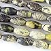 thumbnail image 2 of Cherry Blossom Beads Yellow Turquoise Beads 7x14mm Smooth Rice - 8 Inch Strand, 2 of 2