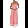 thumbnail image 3 of Vestido de Verano para Mujer, Estilo Tubo, Estilo Y2K, con Estampado Floral, Sin Tirantes Ni Espalda Descubierta, Informal, para Playa y Vacaciones. Rayas Rosas M, 3 of 10