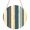 Multicolor, variant on Beige Blue Stripes Round Front Door Welcome Sign, 5.9 Inch Wall Hanging Decor for Indoor Outdoor, Bogo Rustic Brown Farmhouse Wooden Home Porch Hanger Decorations for Holiday Gift