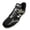 Gray, variant on 4 Pairs Black Lazy No Tie Tieless Elastic Lock Laces ShoeLaces Strings for Kids Adults Sneakers Canvas Jogging Running Sports