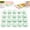 #ZZH5 E, variant on 20 Pcs Numbered Pencil Toppers 1-20 – Reusable Classroom Pencil Labels for Teachers, Pencil Tracking Markers for Supply Stations, 7 Colors