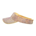thumbnail image 3 of GDREDA Baseball Cap Fashion Women Leopard Print Sun Baseball Visor Cap Yellow,One Size, 3 of 4