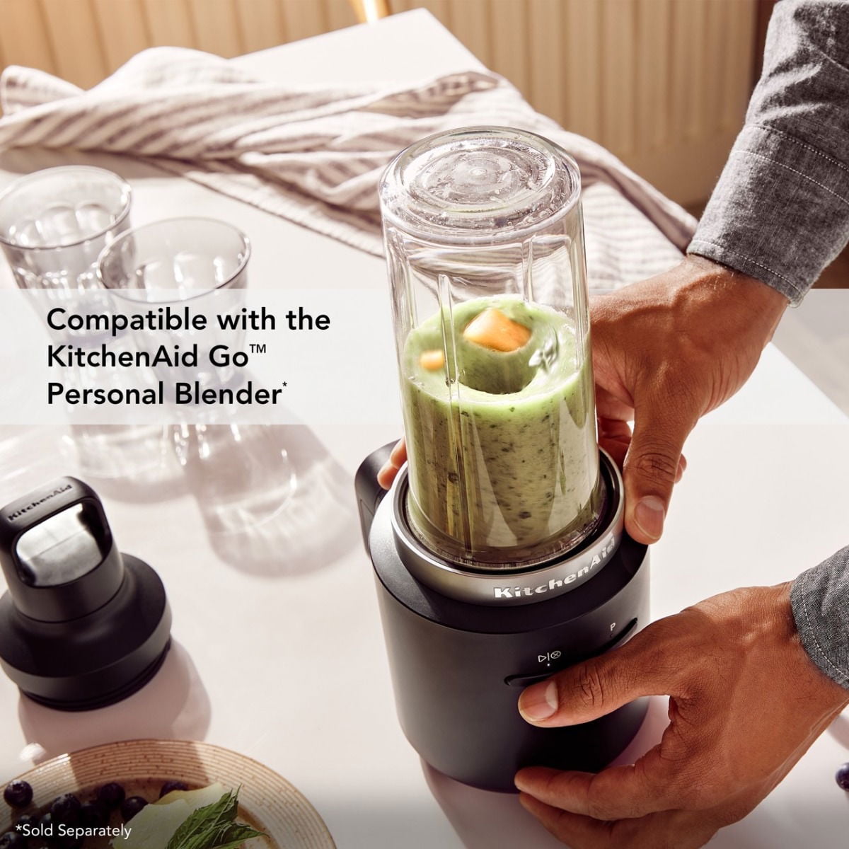 KitchenAid Go™ Personal Blender Jar Accessory | For KitchenAid Go™ Cordless Personal Blender - KSBR256, KSBR200
