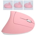thumbnail image 3 of Vertical Mouse Wireless Gaming Mouse RGB Streamer Ergonomic Mouse Automatic Sleep Computer Mouse, USB Rechargeable, 800 1200 1600 2400 4 Levels of DPI Adjustable, 3 of 7