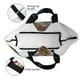thumbnail image 4 of Balery Golden White Tiger Bolsa Tote Estilo Estético con Cremalleras, Bolsa de Hombro, Bolsa de Compras Grande y Plegable, 4 of 8