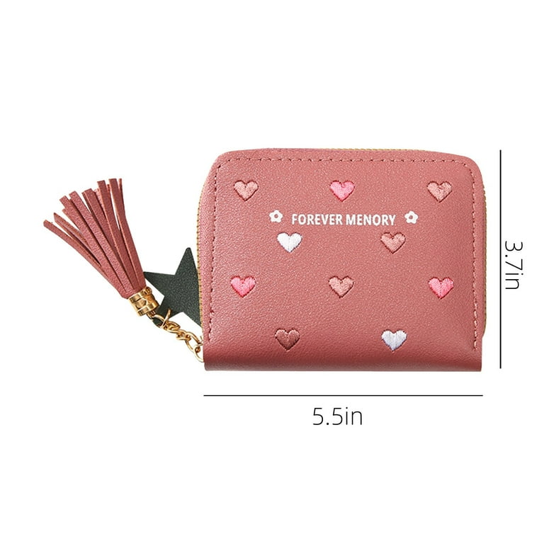 Bkfydls Kitchen Tools and Kitchen Decor in Home,Womens Wallet with Slots Small Wallets for Women Bifold Slim Coin Purse Zipper ID Card Holder on