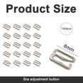 thumbnail image 3 of Bra Rings Sliders And Hooks Strap Adjusters Various Sizes BraAdjustment Accessories, 3 of 5