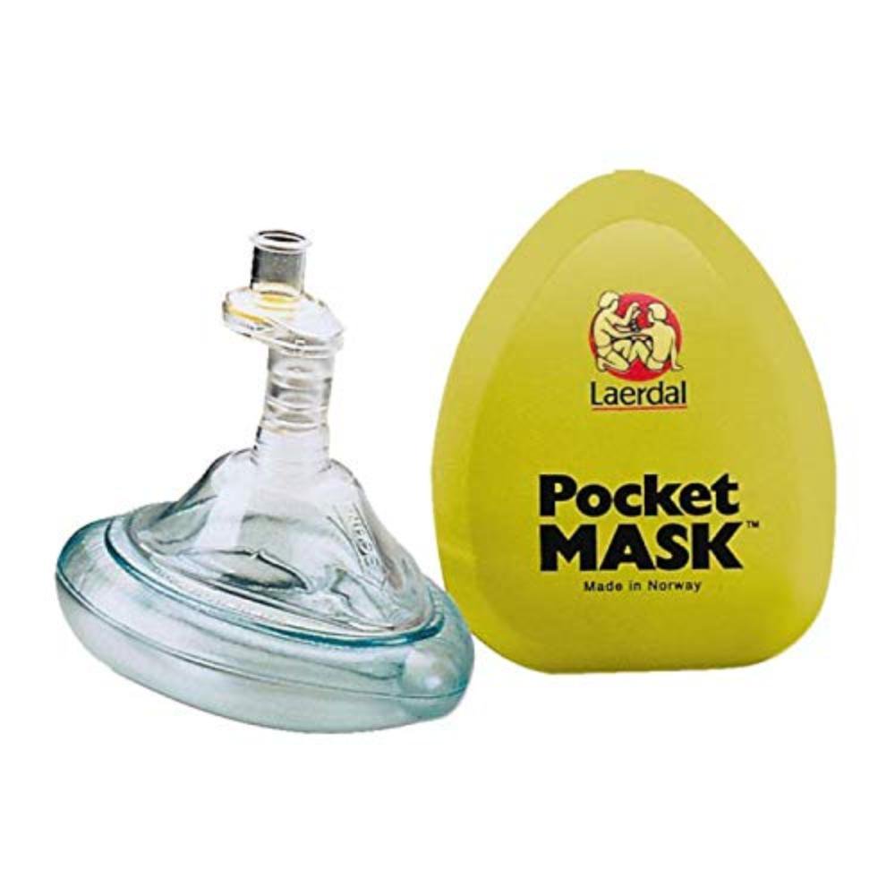 Pocket Mask, Basic, With Yellow Hard Plastic Case By Laerdal Walmart